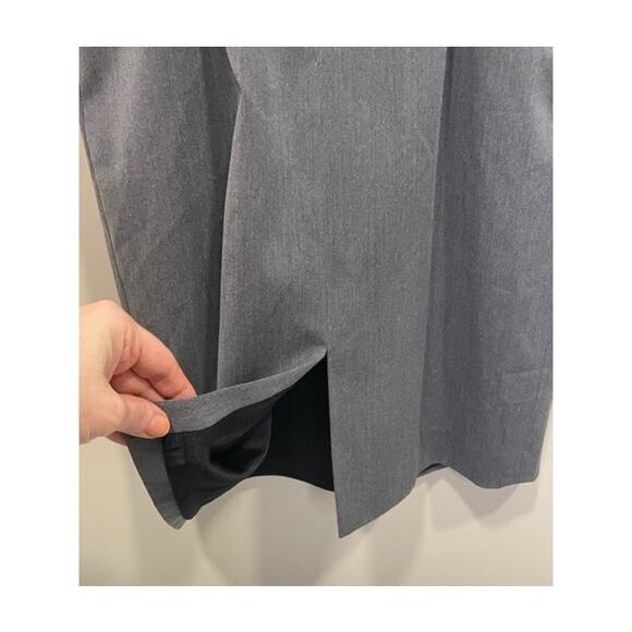 Emboroidered Modern Floral Gray Dress Spaghetti Strap Women's Sz 6 - Picture 3 of 8